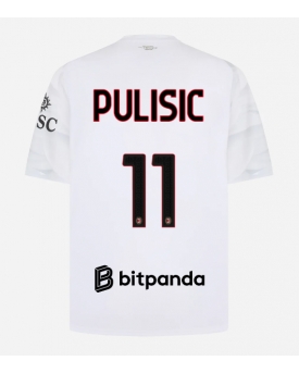 AC Milan Christian Pulisic #11 Maglia Gara Trasferta Repliche 2026-27 Maniche Corte AC Milan Christian Pulisic #11 Maglia Gara Trasferta Repliche 2026-27 Maniche Corte